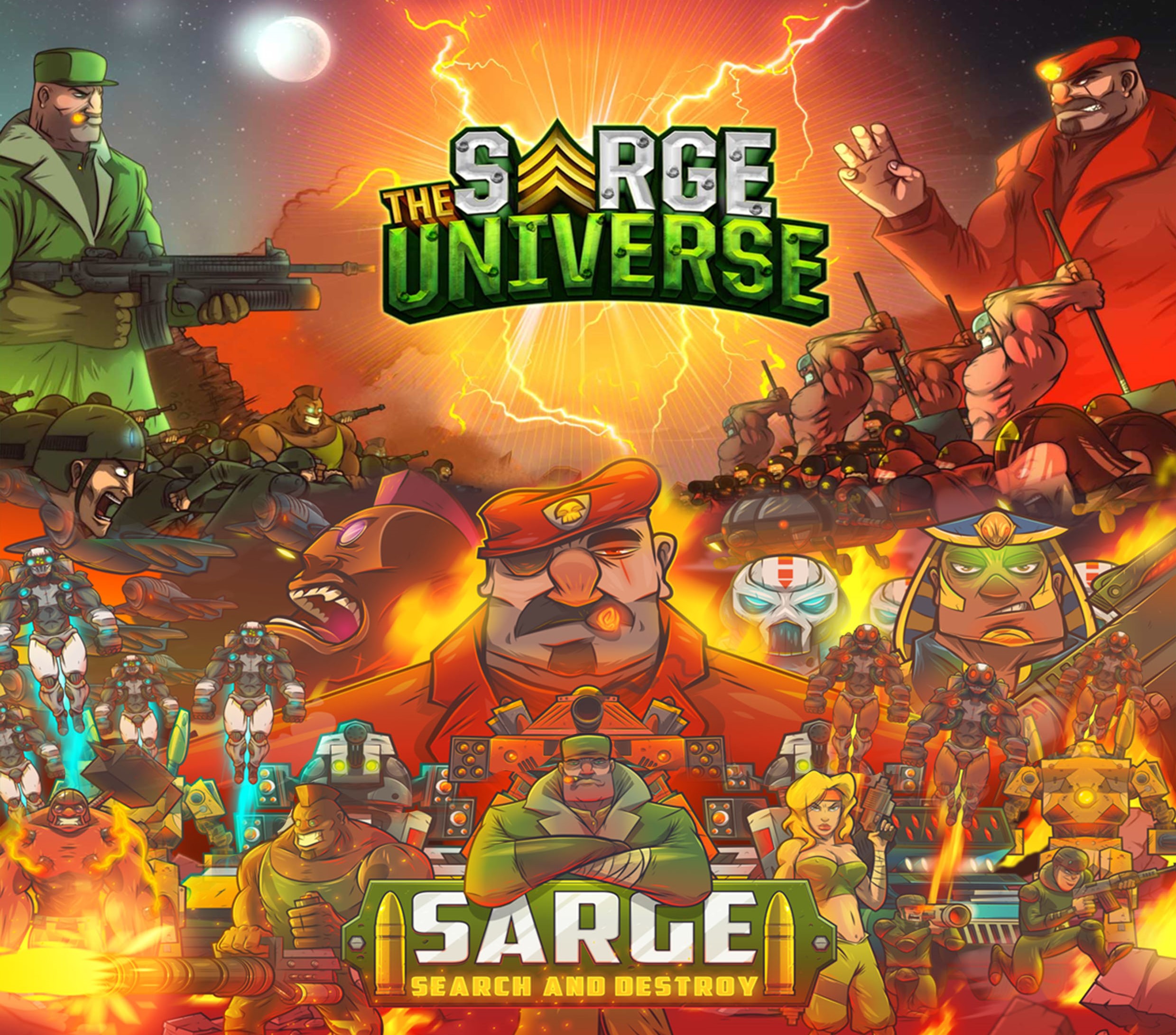 The Sarge Universe's Genesis Heroes