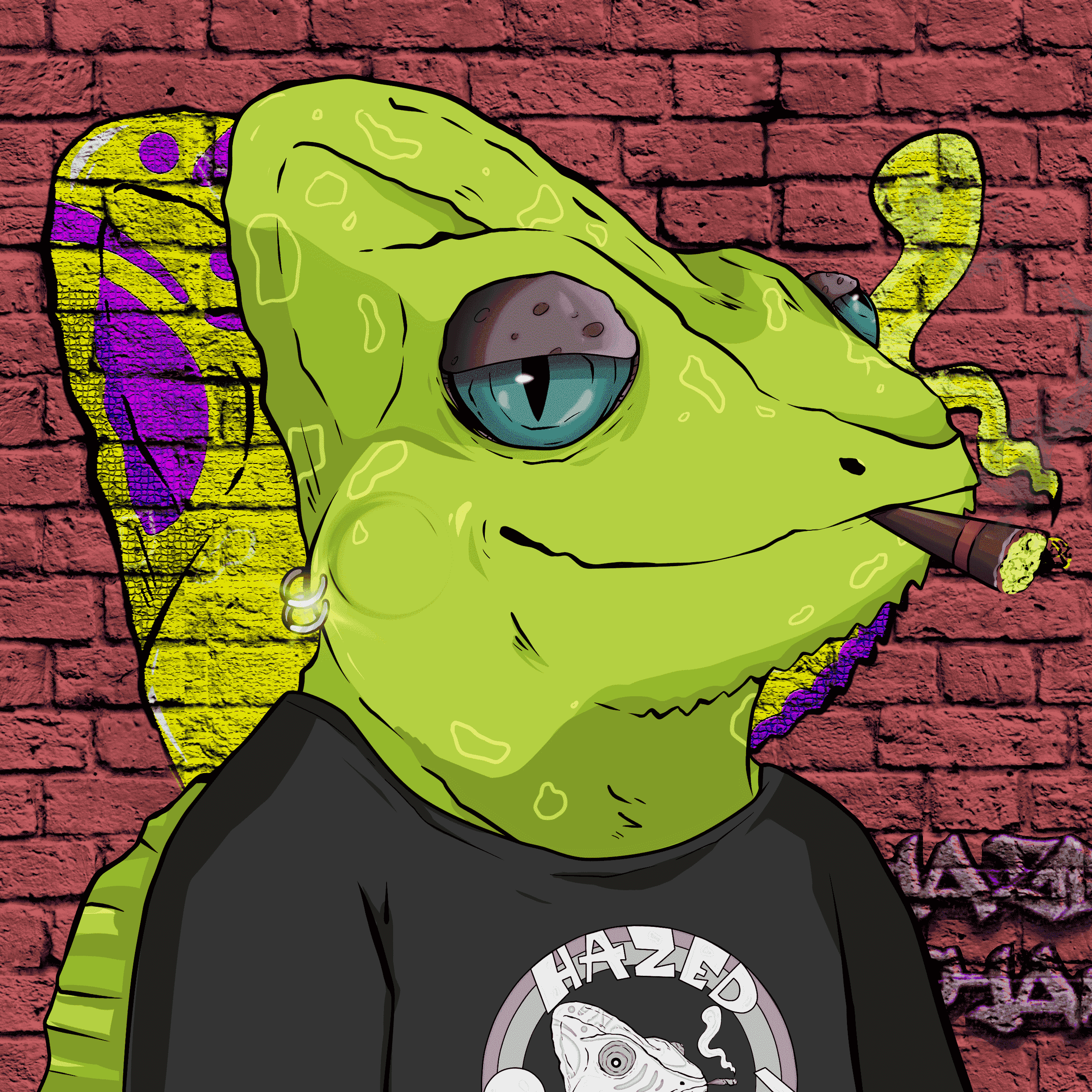 Hazed Chameleon