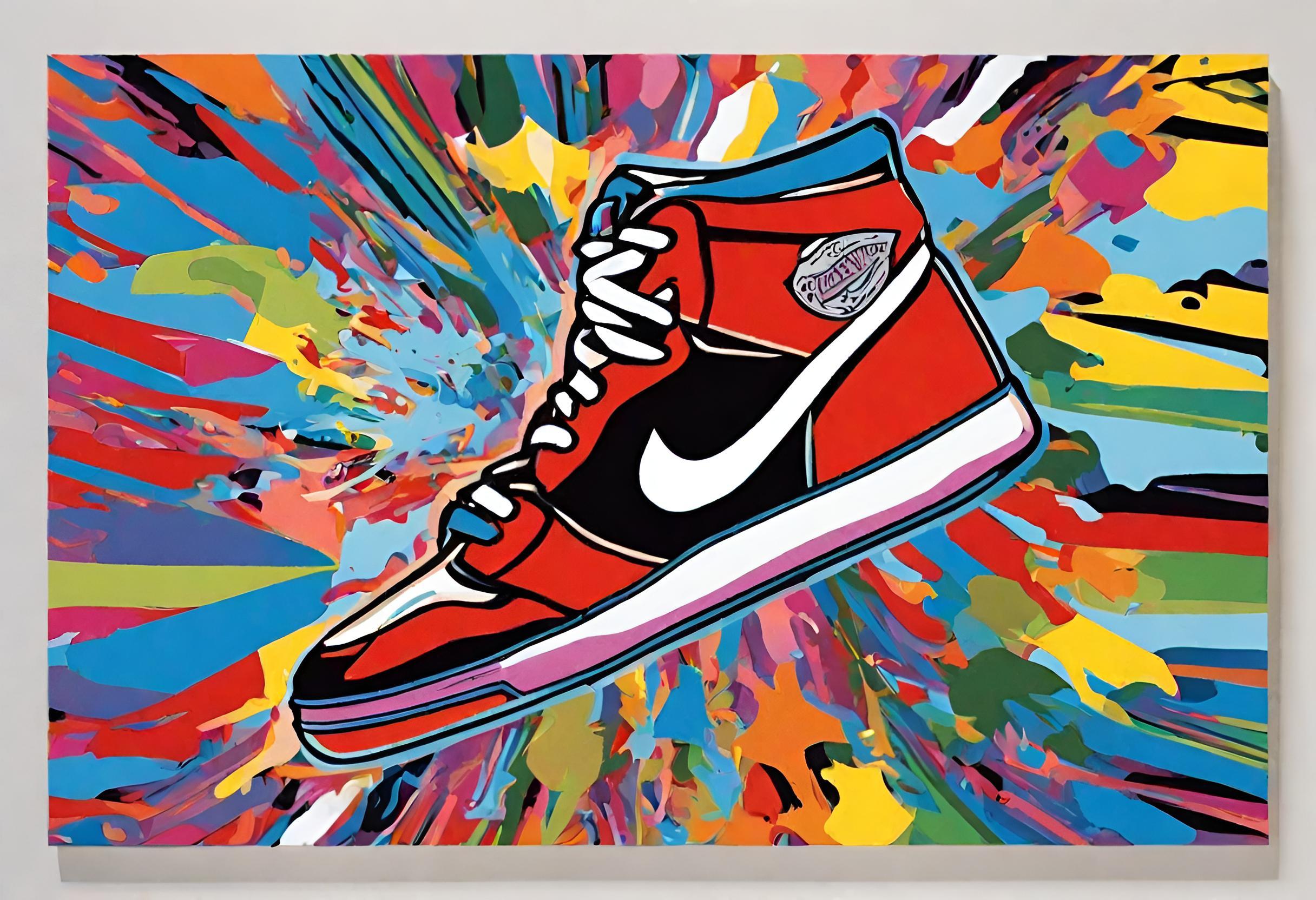 Pop Art Series NFT #sneakers