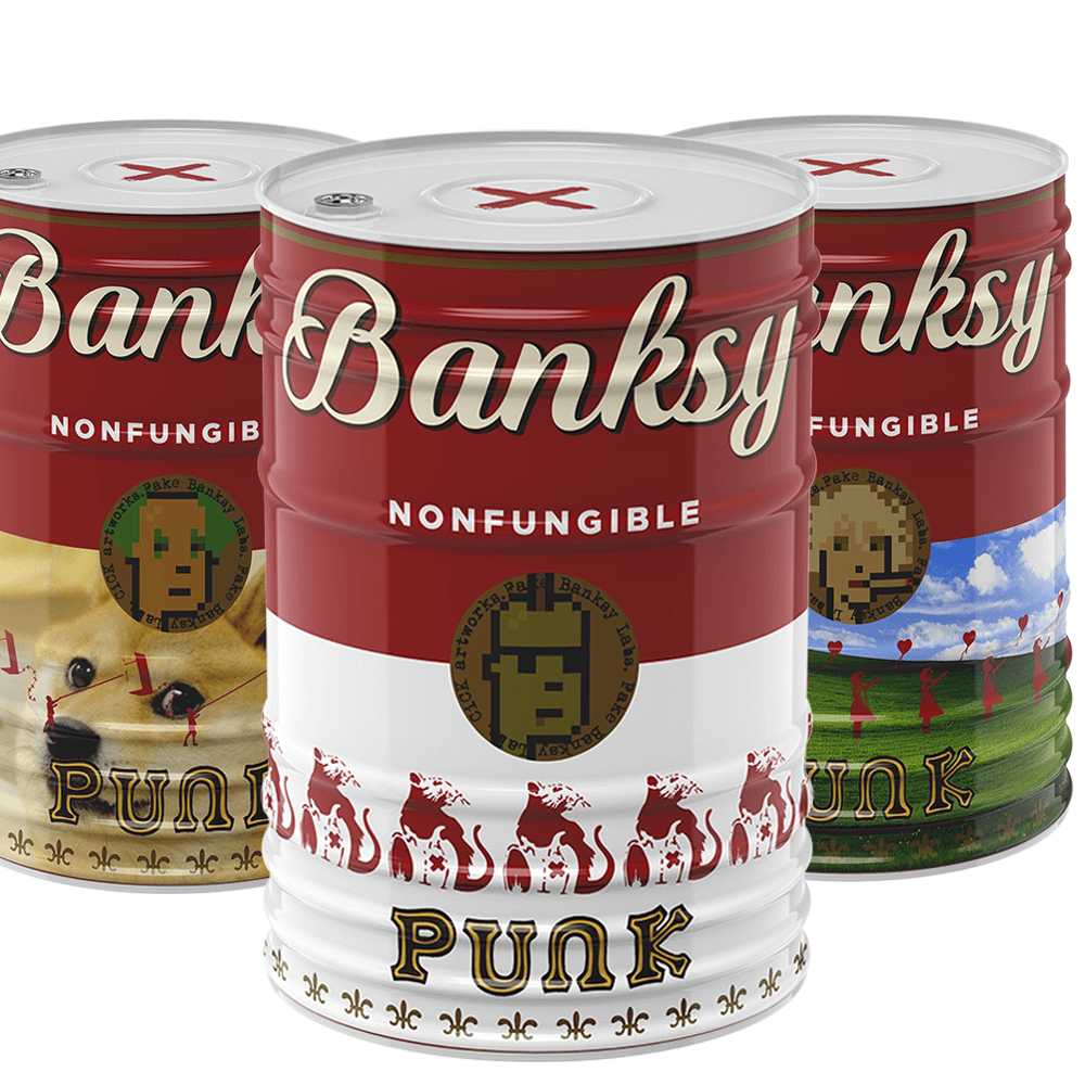 Fake Banksy Punks