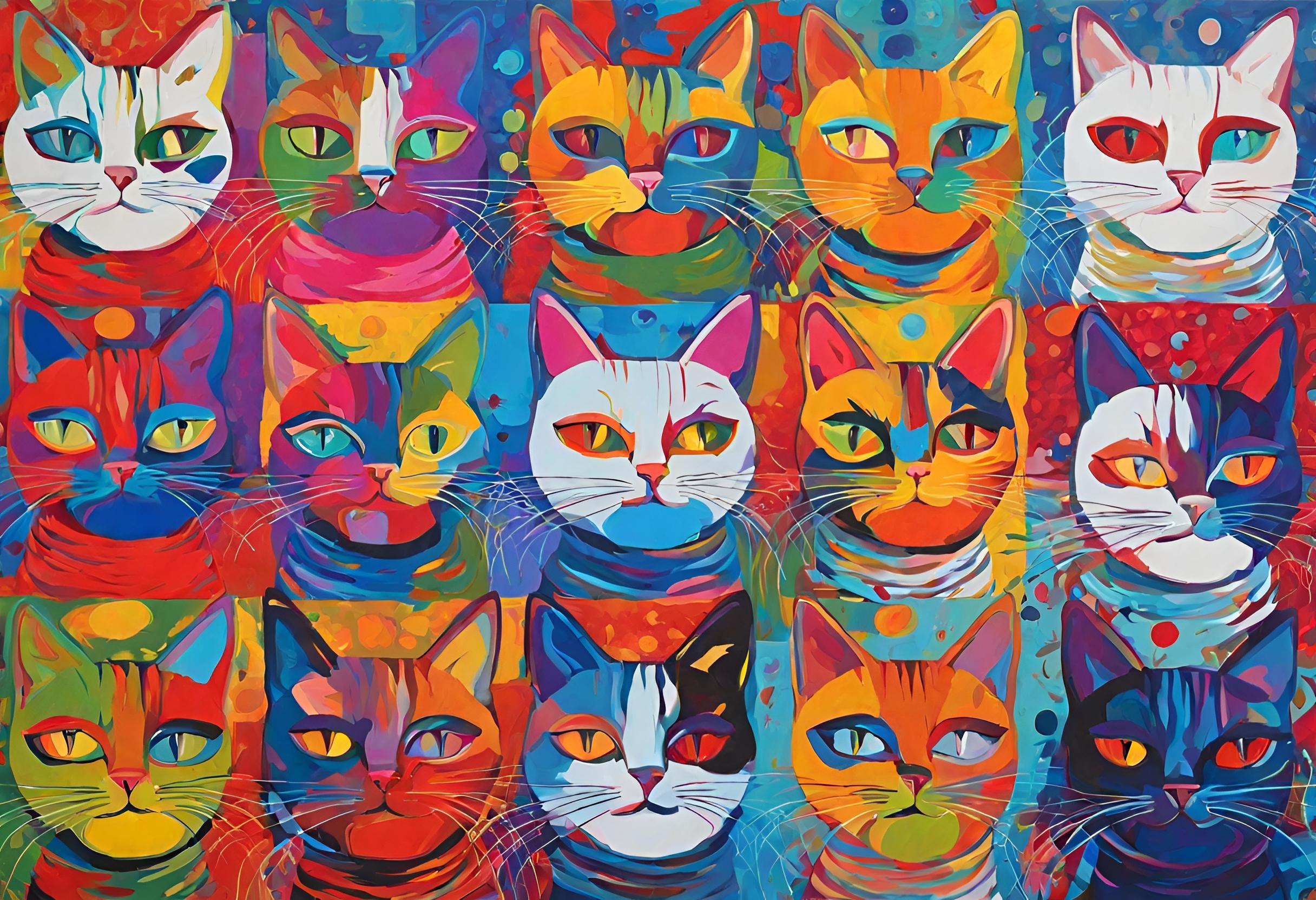 Pop Art Series NFT #Cat